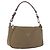 Borsa a Spalla PRADA Nylon Verde Argento Auth 189427
