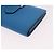 Hermès HERMES Bean Card Case Leather Blue Silver Auth 191663M Silvery - view 14