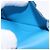 Hermès HERMES Bean Card Case Leather Blue Silver Auth 191663M Silvery - view 20