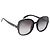 Occhiali da sole GUCCI in plastica nero e oro Auth 191416V D'oro