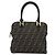 FENDI Zucca Canvas Handtasche Schwarz Braun Authentisch mr2746 - Ansicht 13