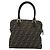 FENDI Zucca Canvas Handtasche Schwarz Braun Authentisch mr2746 - Ansicht 2