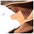 Céline Borsa CELINE Macadam Canvas PVC Pelle Marrone Oro Autentica mr2666 D'oro - vista 12