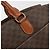 Céline Borsa CELINE Macadam Canvas PVC Pelle Marrone Oro Autentica mr2666 D'oro - vista 17
