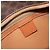 Céline Borsa CELINE Macadam Canvas PVC Pelle Marrone Oro Autentica mr2666 D'oro - vista 19