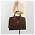Céline Borsa CELINE Macadam Canvas PVC Pelle Marrone Oro Autentica mr2666 D'oro - vista 24