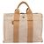 Hermès HERMES Fourre Tout PM Handtasche Canvas Orange Silber Authentisch 186705A - Ansicht 2