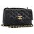 CHANEL Matelasse Bijoux Chain Shoulder Bag Pelle Nera Gold CC Auth hk3824 Nero D'oro