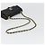 CHANEL Matelasse Bijoux Chain Shoulder Bag Pelle Nera Gold CC Auth hk3824 Nero D'oro - vista 7