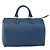 LOUIS VUITTON Borsa Epi Speedy 30 Toledo Blue M43005 LV Auth BSZ702A