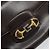 GUCCI Shoulder Bag Leather Brown Gold Auth ka4228 Golden - view 16