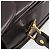GUCCI Shoulder Bag Leather Brown Gold Auth ka4228 Golden - view 6