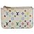 LOUIS VUITTON Multicolor Pochette Cles NM Purse White M93734 LV Auth 190030 - view 13