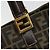 FENDI Zucca Canvas Handtasche Braun Schwarz Authentisch ka2934 - Ansicht 14