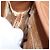 Borsa a mano GUCCI Bamboo in pelle marrone oro 002 1095 Auth ep13963 D'oro - vista 17