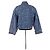 Chaqueta de algodón azul Essentiel Antwerp - vista 4