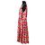 Autre Marque Vestido de algodón rojo AML Paris Roja - vista 3