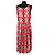 Autre Marque Vestido de algodón rojo AML Paris Roja - vista 4