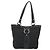 Salvatore Ferragamo Gancini Canvas Tote Bag Schwarz Silber Auth BA13998 - Ansicht 13