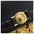 Borsa Gianni Versace in PVC e tela Giallo Oro Auth 190811 D'oro - vista 19