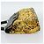 Borsa Gianni Versace in PVC e tela Giallo Oro Auth 190811 D'oro - vista 3
