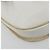 Céline Borsa a Spalla CELINE Horse Carriage in Pelle Bianco Oro Auth 190525A D'oro - vista 15