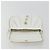 Céline Borsa a Spalla CELINE Horse Carriage in Pelle Bianco Oro Auth 190525A D'oro - vista 9