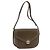Céline Borsa a Spalla CELINE in Pelle Verde Oro Auth 190980 D'oro