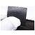 Céline Clutch CELINE in pelle nera argento ka5153 Nero - vista 12