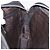 Céline Clutch CELINE in pelle nera argento ka5153 Nero - vista 21