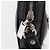 Céline Clutch CELINE in pelle nera argento ka5153 Nero - vista 9