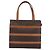 Céline Sac à main CELINE Macadam Canvas PVC Cuir Marron Or Auth mr2781 Doré - vue 13