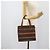 Céline Sac à main CELINE Macadam Canvas PVC Cuir Marron Or Auth mr2781 Doré - vue 22