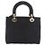 Borsa Christian Dior Lady Delight Canvas 2way Nero Oro Auth 186632SAM D'oro - vista 2
