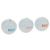 GUCCI Golf Ball Set Rubber White Auth bs36003M