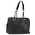 Borsa a Spalla CHANEL con Catena in Pelle Caviar Nera e Oro CC Auth 186613V Nero D'oro
