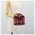 Beauty Case Burberrys Nova Check in Tela Rosso Argento Auth mr2736 - vista 21