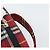 Beauty Case Burberrys Nova Check in Tela Rosso Argento Auth mr2736 - vista 8