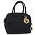 Borsa Christian Dior Canage in tela nera e oro Auth 190803 Nero D'oro