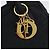 Borsa Christian Dior Canage in tela nera e oro Auth 190803 Nero D'oro - vista 10