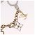 Charm per borsa Chain LV Padlock LOUIS VUITTON in metallo Tonalità Oro M00538 LV Auth 190446M - vista 10