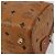 Borsa MCM Vicetos in PVC e pelle marrone oro Auth BA13884 D'oro - vista 15