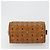 Borsa MCM Vicetos in PVC e pelle marrone oro Auth BA13884 D'oro - vista 5