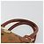 Borsa MCM Vicetos in PVC e pelle marrone oro Auth BA13884 D'oro - vista 8