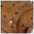 Borsa MCM Vicetos in PVC e pelle marrone oro Auth BA13884 D'oro - vista 9