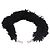 Tracolla FENDI Pelliccia 35" Black Silver Auth 190497A Nero Argento - vista 2
