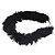 Tracolla FENDI Pelliccia 35" Black Silver Auth 190497A Nero Argento - vista 5
