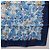 Hermès HERMES Carre 90 Sciarpa L'ARBRE de SOIE Seta Blu Autentica 189417M - vista 10