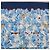 Hermès HERMES Carre 90 Sciarpa L'ARBRE de SOIE Seta Blu Autentica 189417M - vista 3