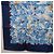 Hermès HERMES Carre 90 Sciarpa L'ARBRE de SOIE Seta Blu Autentica 189417M - vista 8
